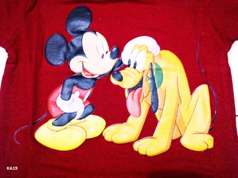 baju kaos anak disney